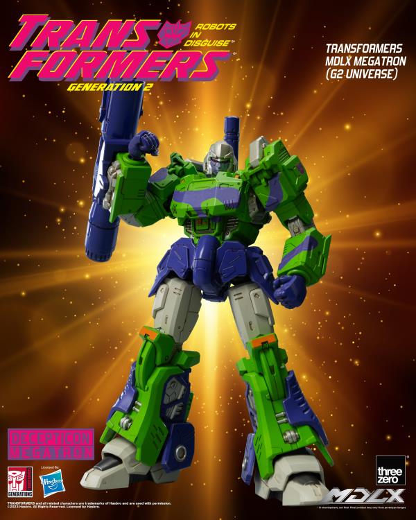 Megatron G2 Universe Asia Release - Threezero MDLX Articulated Action Figure Transformers