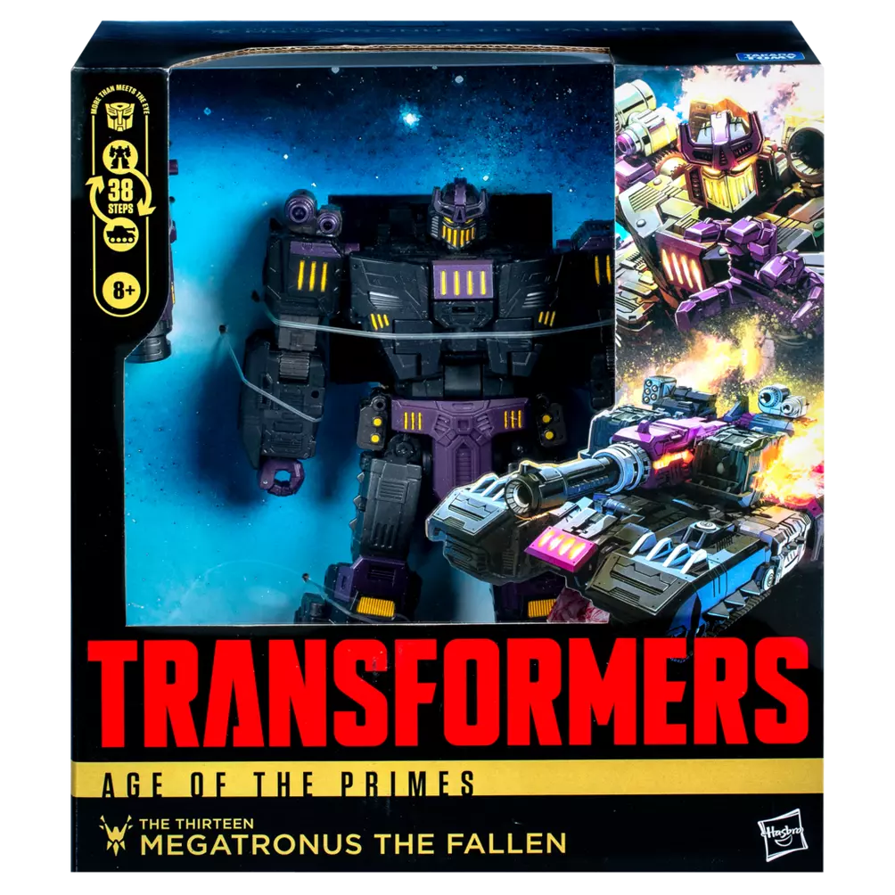 Pre Order Transformers Age of the Primes Leader Class The Thirteen Megatronus the Fallen