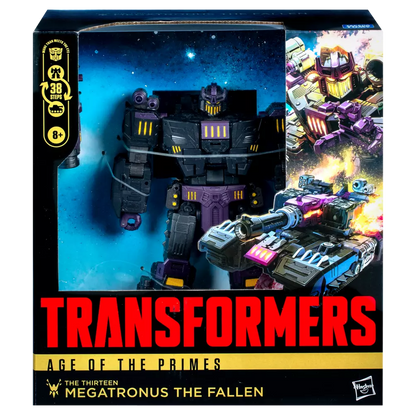 Pre Order Transformers Age of the Primes Leader Class The Thirteen Megatronus the Fallen