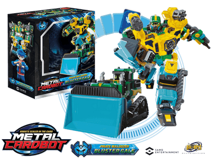 Metal Cardbots Mega Class Bluster Gale "Metal Cardbots" | SAMG Entertainment