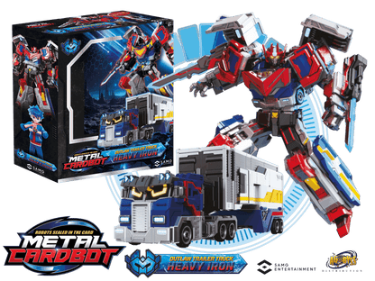 Metal Cardbots Road Warrior Class Heavy Iron "Metal Cardbots" | SAMG Entertainment