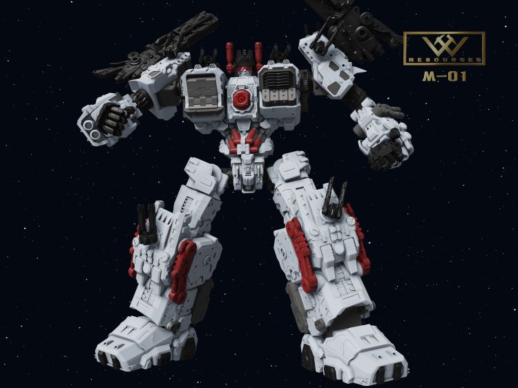 W-Resources M-01 Iron Fortress (MP Metroplex) - Masterpiece Scale Figure