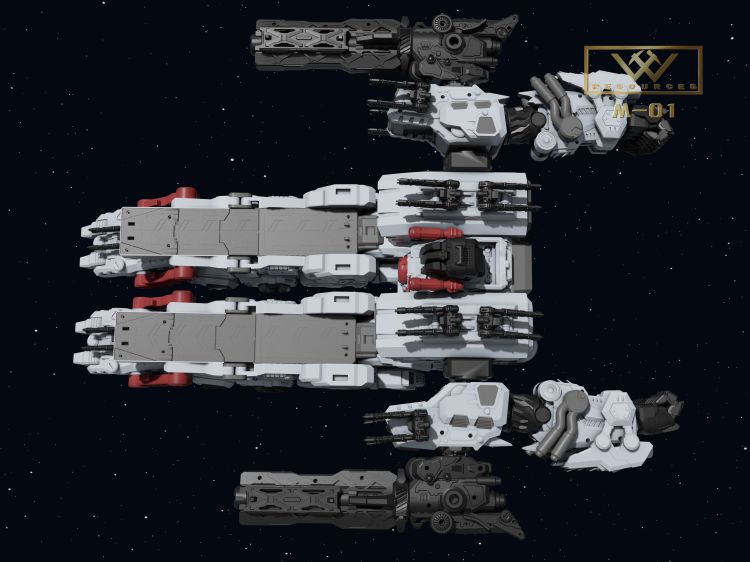 W-Resources M-01 Iron Fortress (MP Metroplex) - Masterpiece Scale Figure