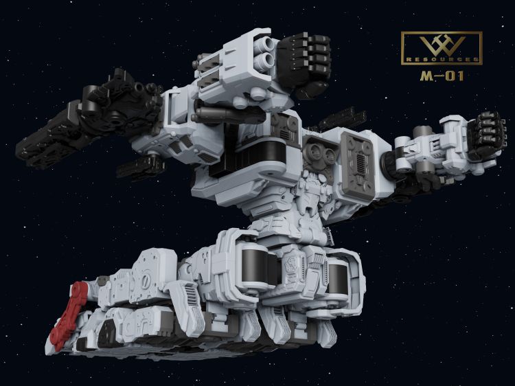 W-Resources M-01 Iron Fortress (MP Metroplex) - Masterpiece Scale Figure