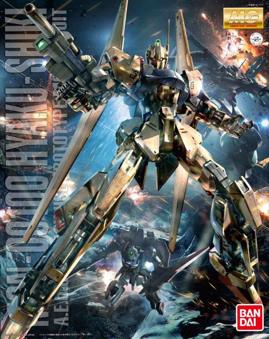 MG MSN-00100 Hyaku Shiki Version 2.0 "Mobile Suit Zeta Gundam" - Bandai Hobby 1/100 Scale Master Grade Model Kit
