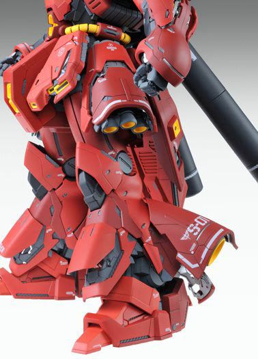 Neo Zeon MSN-04 Sazabi Version Ka "Mobile Suit Gundam" - Bandai Hobby 1/100 Scale Master Grade Model Kit