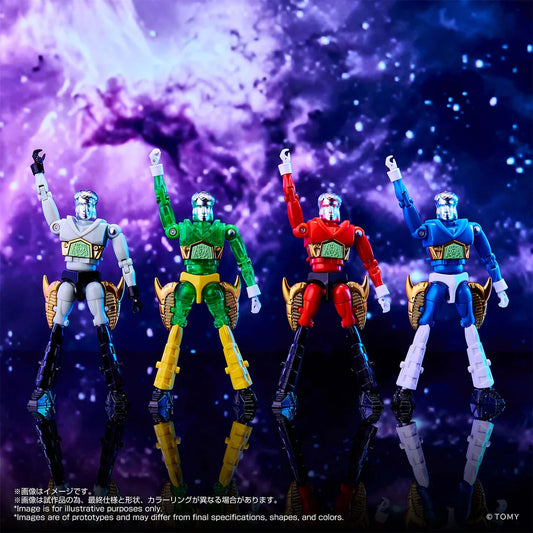 Microman Legacy Soul Microman Command #2 4pc Set TT Mall Exclusive | Takara Tomy