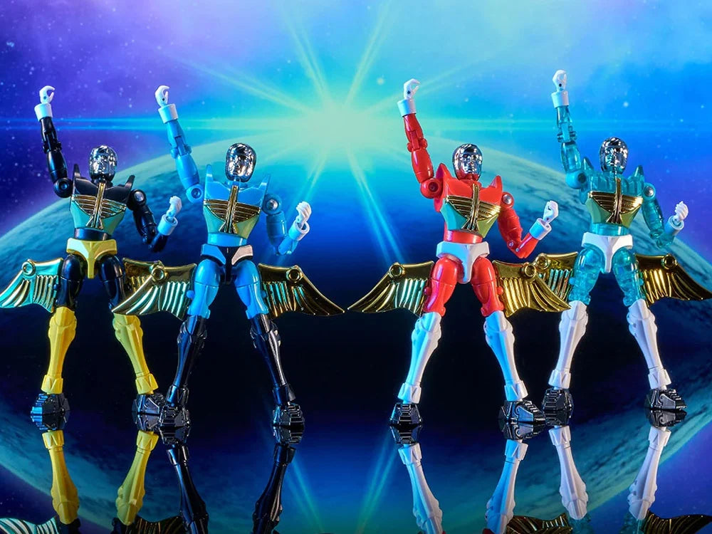 Microman Legacy Soul Microman Command #1 (4 piece set) TT Mall Exclusive | Takara Tomy