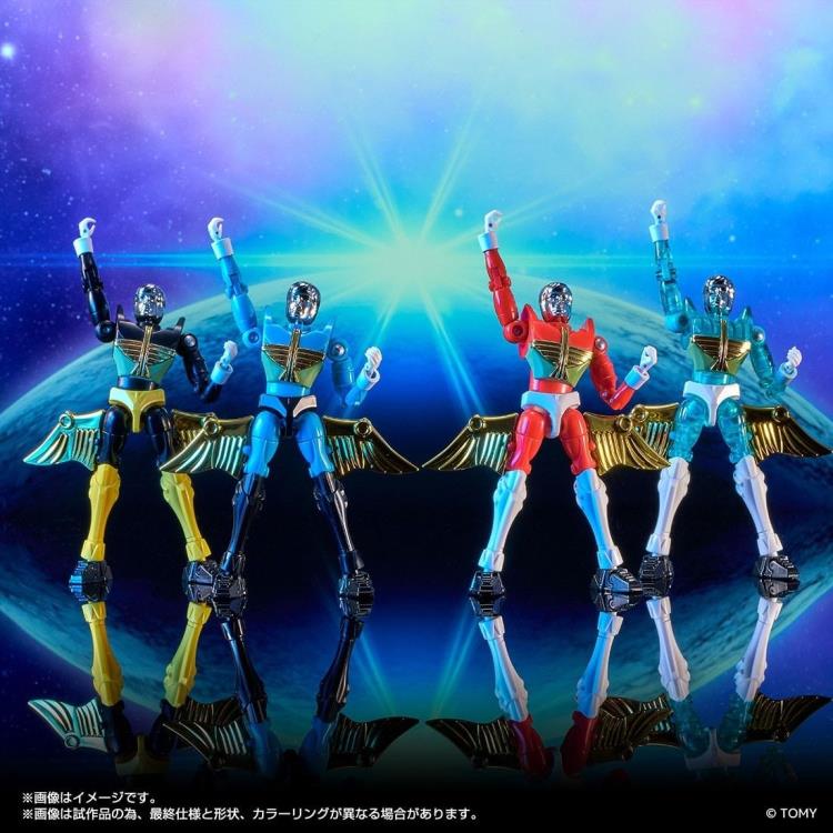 Microman Legacy Soul Microman Command #1 (4 piece set) TT Mall Exclusive | Takara Tomy