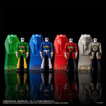 Microman Legacy Soul Microman Command #2 4pc Set TT Mall Exclusive | Takara Tomy