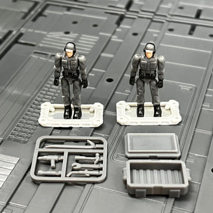 1/60 scale Maintenance Crew Mini Figure Set of 2 Diaclone 3rd party