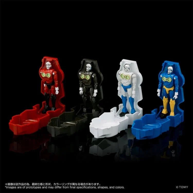 Microman LegacySoul Microman Command #3 (4 Piece Set) Takara Tomy Mall Exclusive "Microman" | Takara Tomy