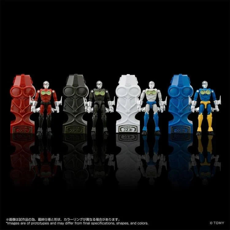 Microman LegacySoul Microman Command #3 (4 Piece Set) Takara Tomy Mall Exclusive "Microman" | Takara Tomy