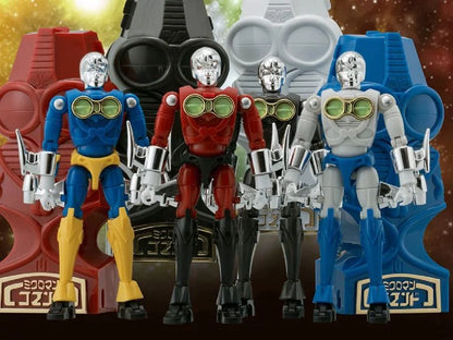 Microman LegacySoul Microman Command #3 (4 Piece Set) Takara Tomy Mall Exclusive "Microman" | Takara Tomy