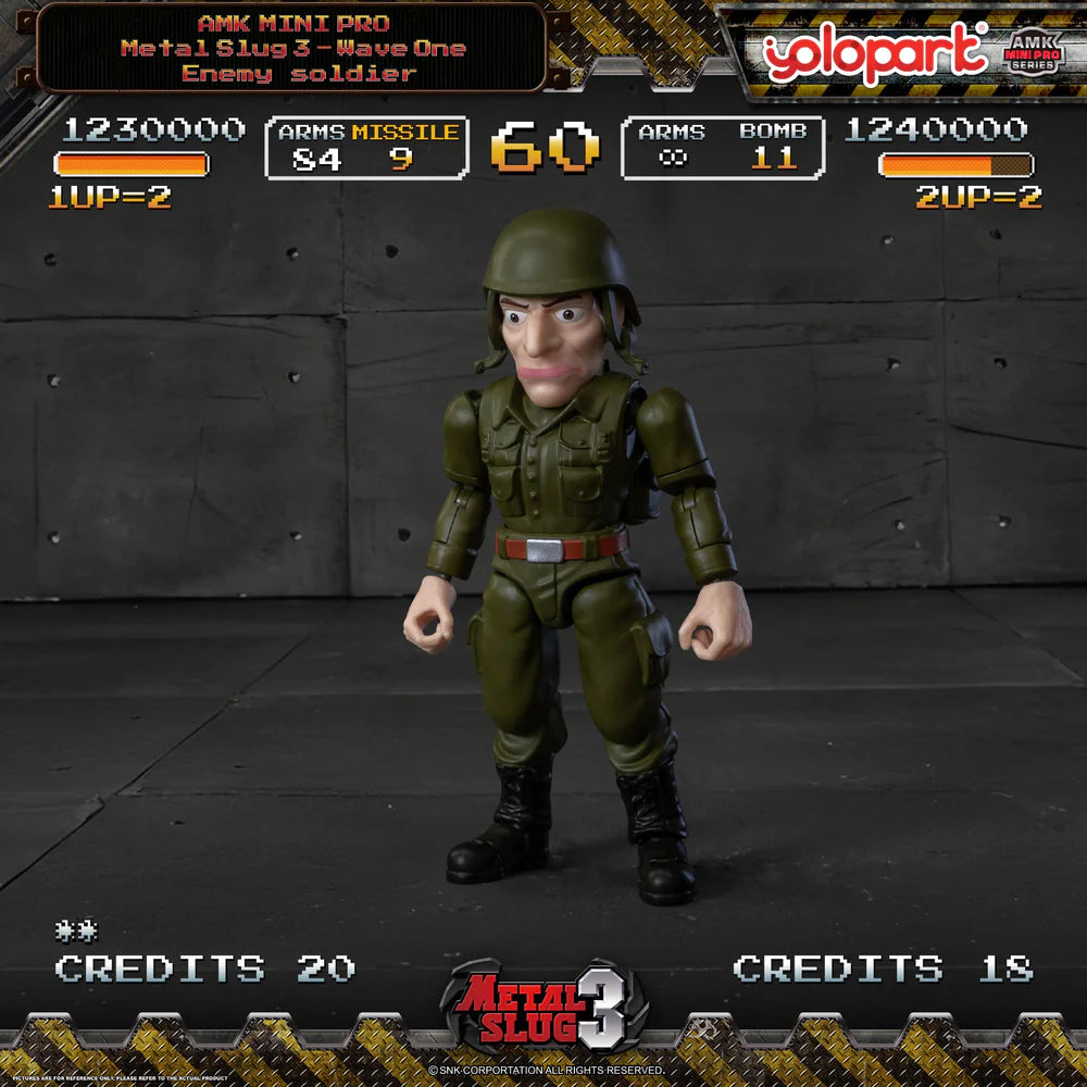 Yolopark Metal Slug 3 Wave 1 AMK Mini Pro Series | Yolopark