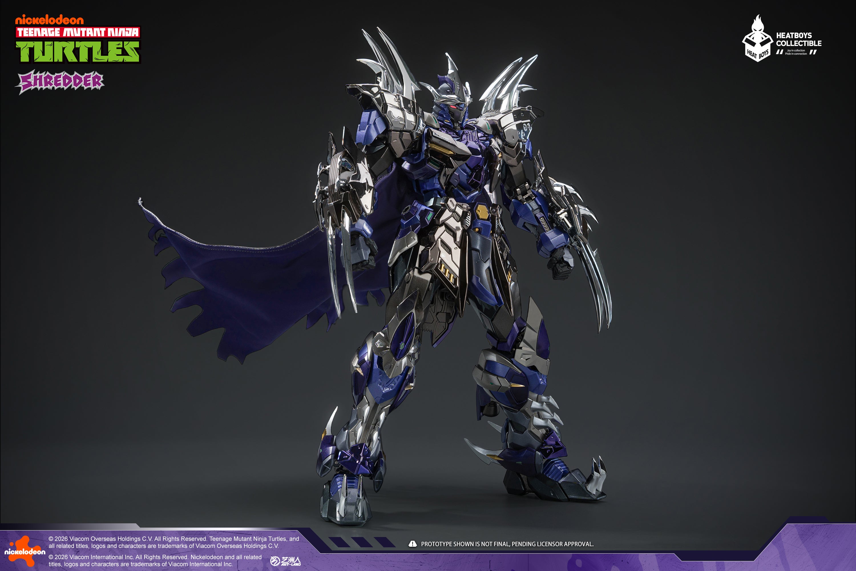 HeatBoys HB0119 Shredder Metallic Version | Kicks Generation Toys