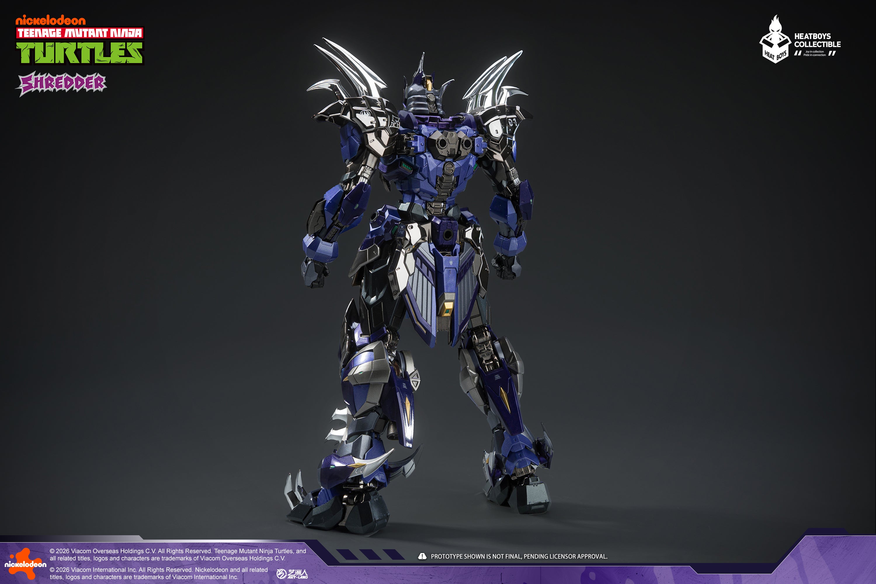 HeatBoys HB0119 Shredder Metallic Version | Kicks Generation Toys