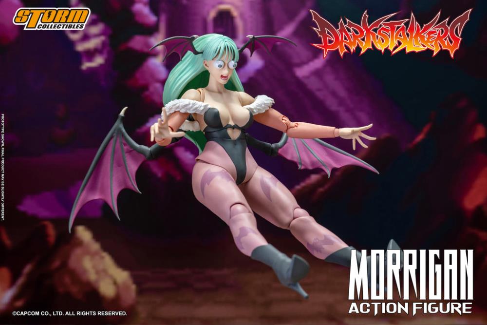 Pre Order Morrigan "Darkstalkers" - Storm Collectibles Action Figure
