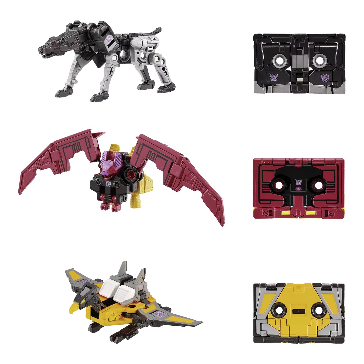 Transformers Masterpiece G MPG-22 Jaguar & Buzzsaw & Ratbat Japan Release "Transformers" | Takara Tomy