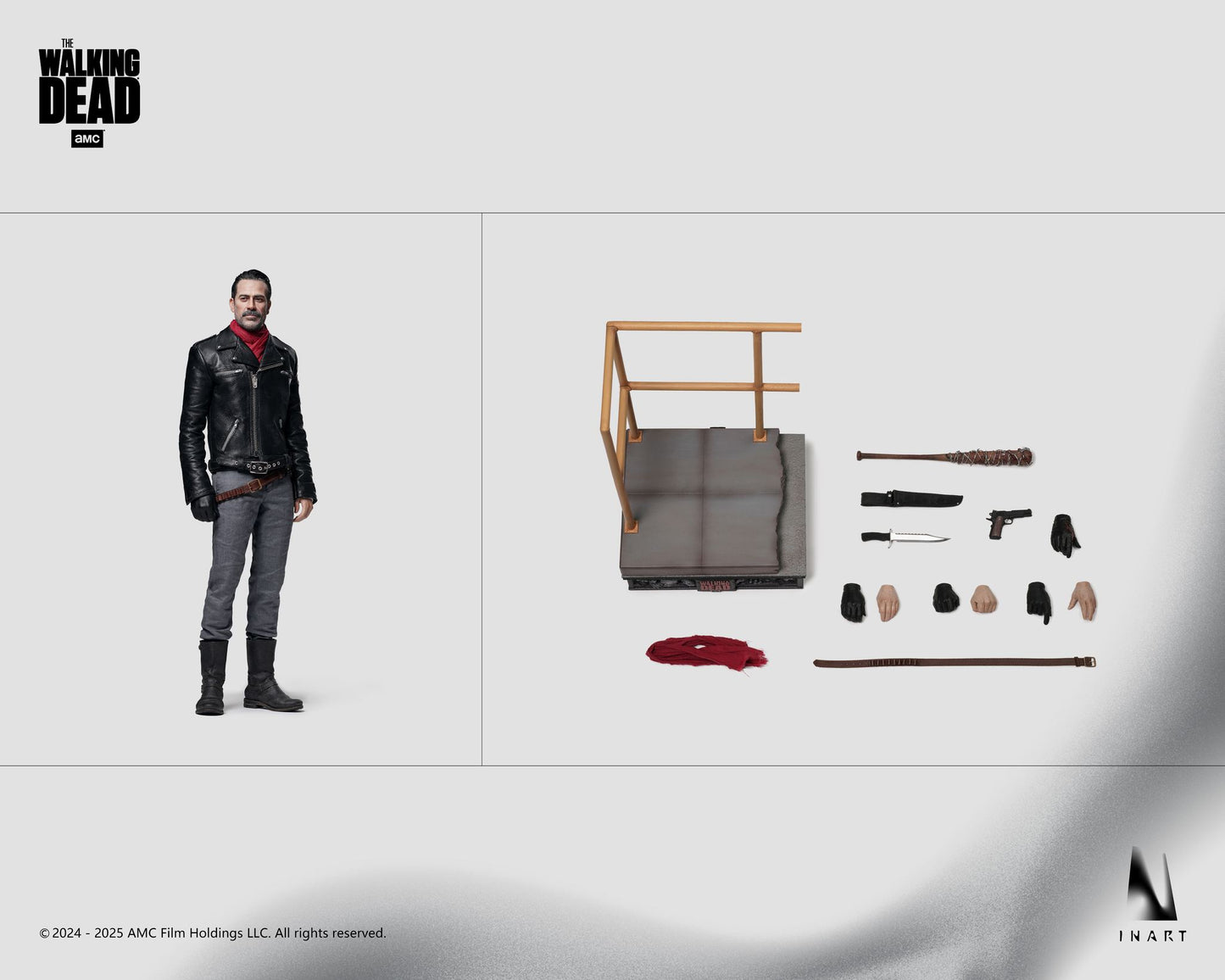 InArt Negan Smith 1/6th Scale Collectible Figure "The Walking Dead Season 8" | InArt