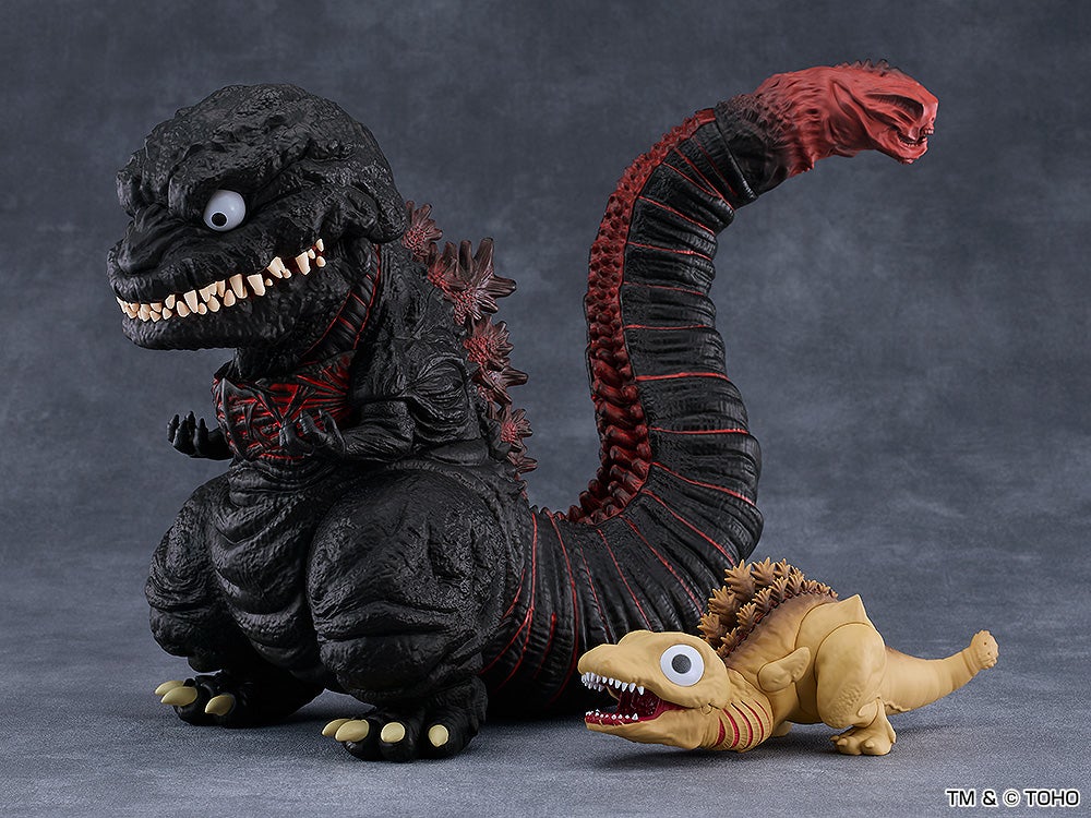 Nendoroid No.3100 Godzilla (2016) Second Form size comparison