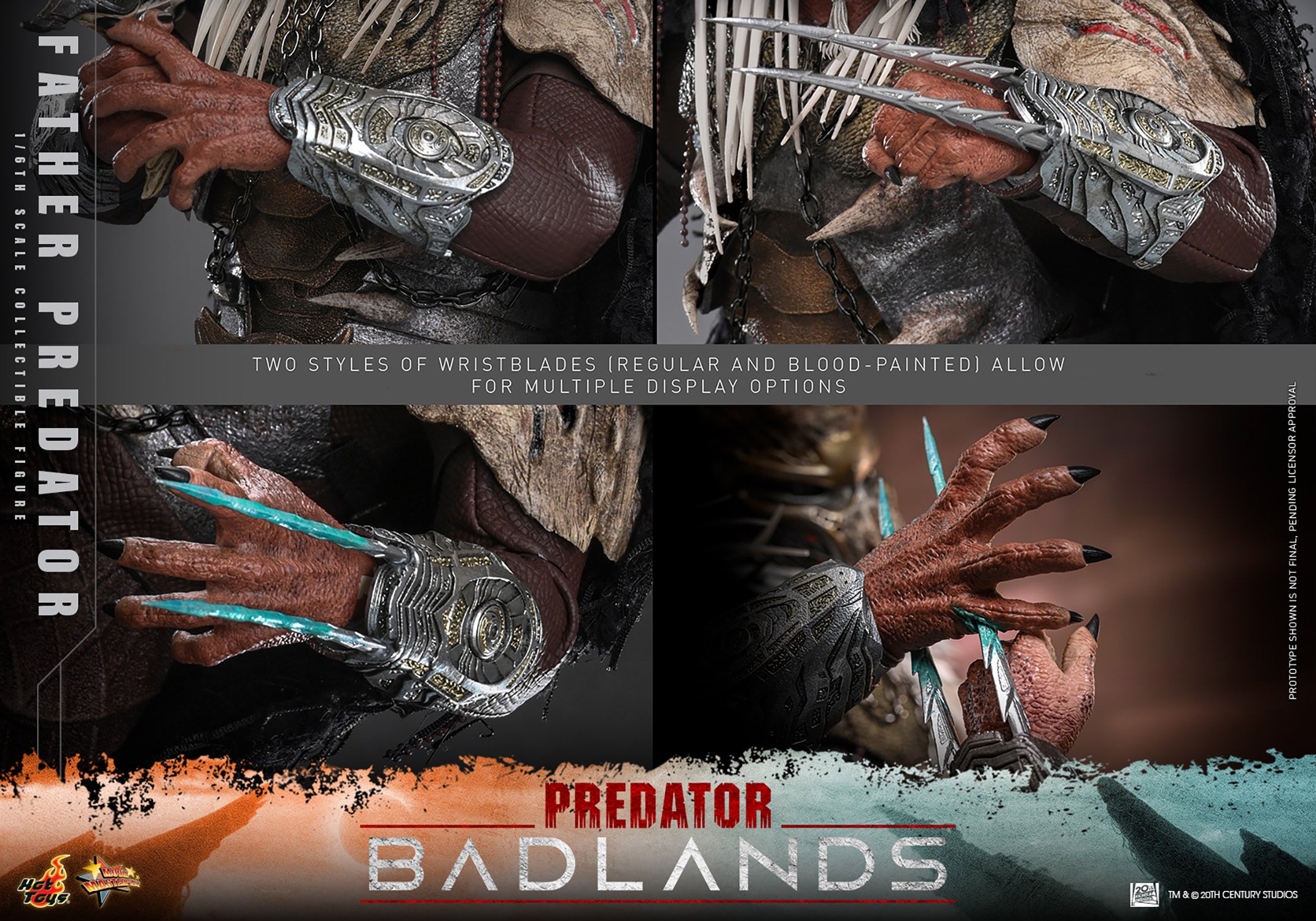 Hot Toys 1/6 Njohrr Father Predator 