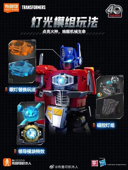 Transformers Action Edition 01 Optimus Prime (G1) Blokees Model Kit