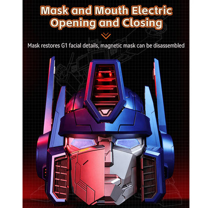 Transformers G1 Optimus Prime Wearable Helmet w/ Detachable Armor Parts（Deluxe Version）