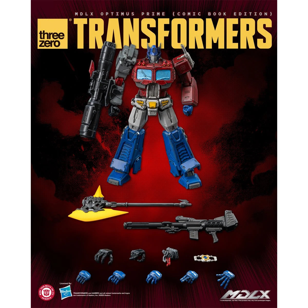 Threezero Transformers MDLX Optimus Prime (Comic Book Edition) | Threezero