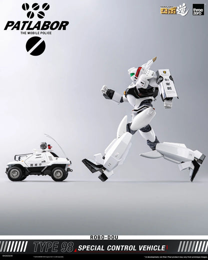 ROBO-DOU Mobile Police Patlabor Type 98 Special Control Vehicle "Patlabor" | Threezero
