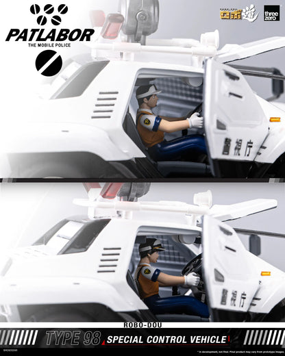 ROBO-DOU Mobile Police Patlabor Type 98 Special Control Vehicle "Patlabor" | Threezero