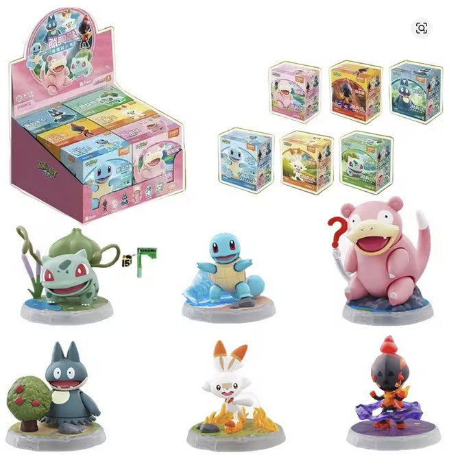 Blokees Pokemon Classic Version S Vol. 2: Opening New Encounters – 6‑Figure Box Set