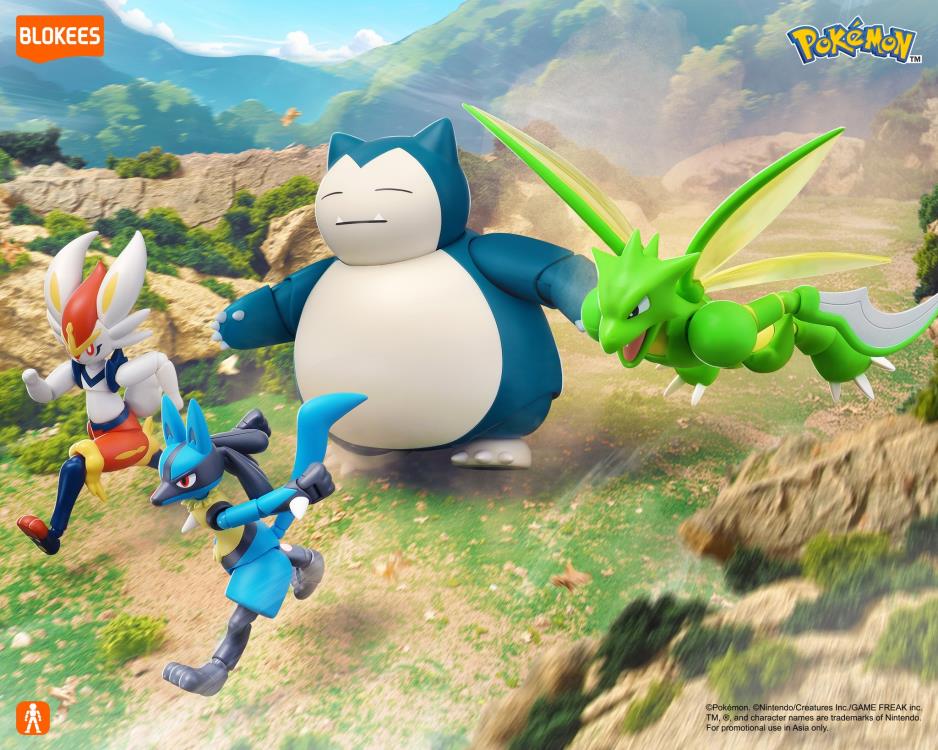 Pokemon Blokees Pokemon Classic Version -L Set of 4 "New Encouters of Exploration" | Blokees