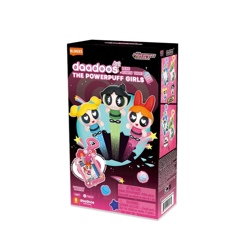 The Powerpuff Girls daadoos Art Series 01 Lens Lumen Tales "The Powerpuff Girls" | Blokees
