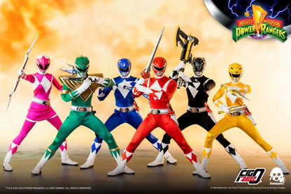 Core Rangers and Green Ranger Sixth Scale Figure 6-Pack "Mighty Morphin Power Rangers" - Threezero FigZero 1/6 Scale Collectible Figure