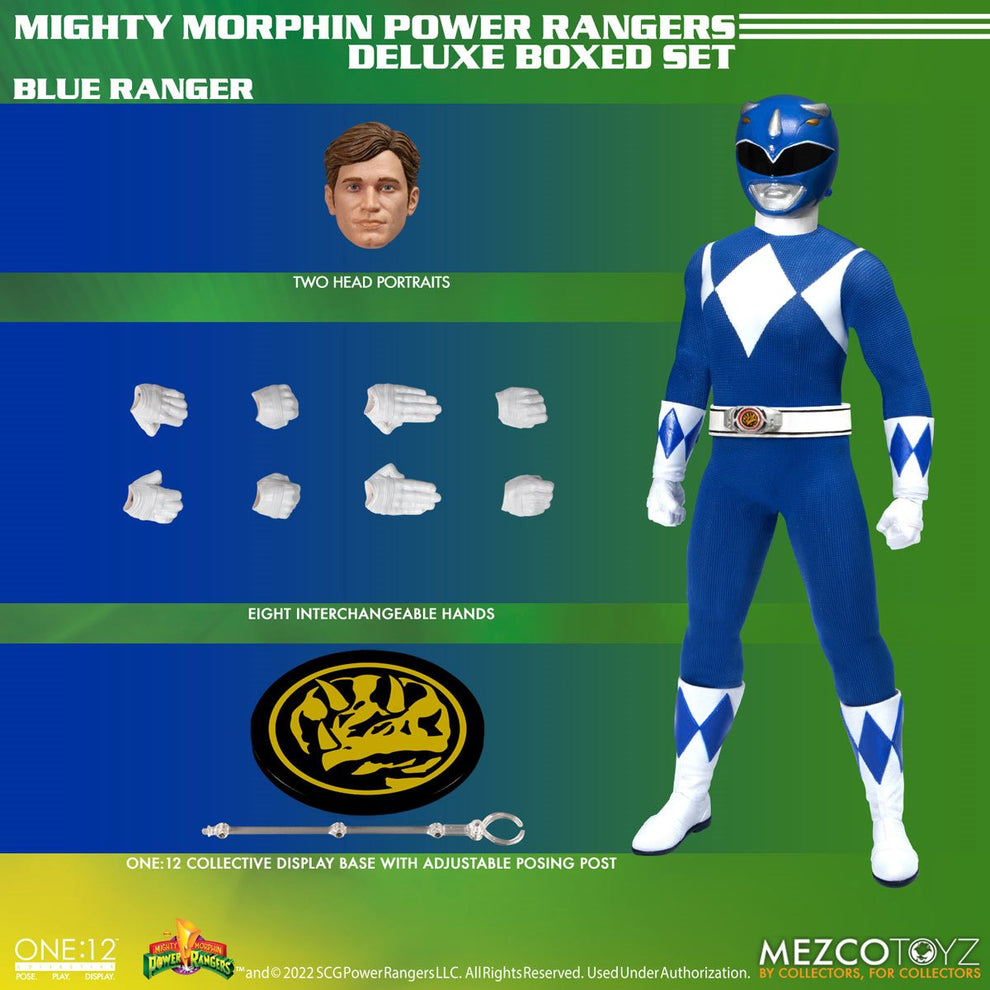 Mighty Morphin' Power Rangers One:12 Collective Deluxe Boxed Set Mezco ...
