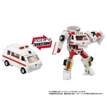 Transformers Missing Link C-15 Ratchet Japan Release | Takara Tomy
