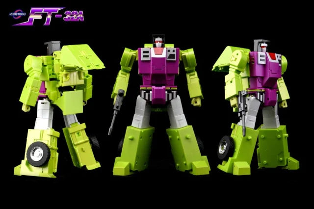 Transformers Fans Toys FT-32A Gehry (Constructicon Scrapper) different views