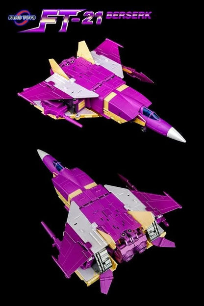 Pre Order FT-21 Berserk by Fanstoys (MP Blitzwing) jet mode