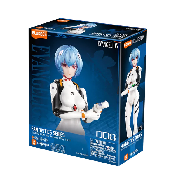 Evangelion Blokees Evangelion Fantastics Series - 01 Rei Ayanami "Evangelion" | Blokees Model Kit