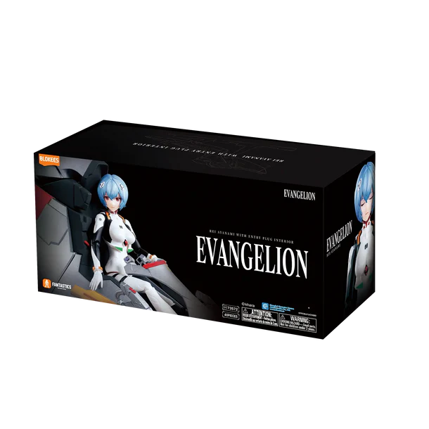 Evangelion Blokees Evangelion Fantastics Series - 01 Rei Ayanami w/ Entry Plug "Evangelion" | Blokees Model Kit