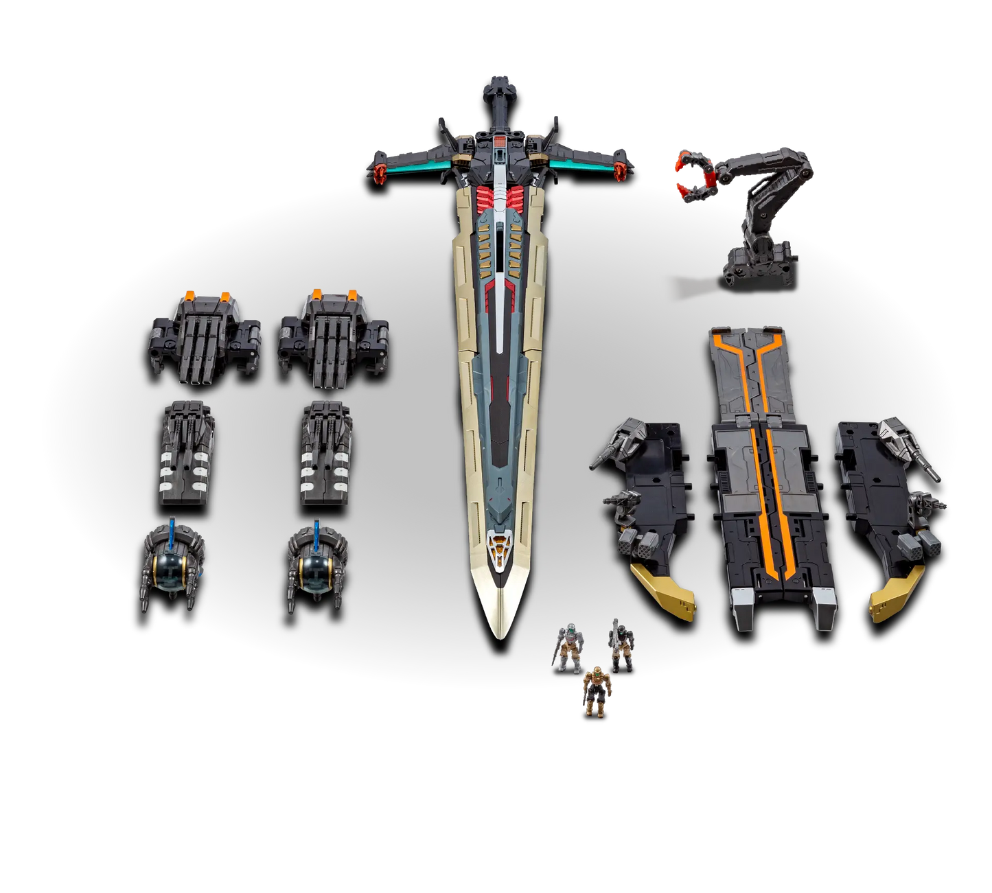 Diaclone DA-122 Robot Base GX/ FD (Build up Armanment Set) | Takara Tomy