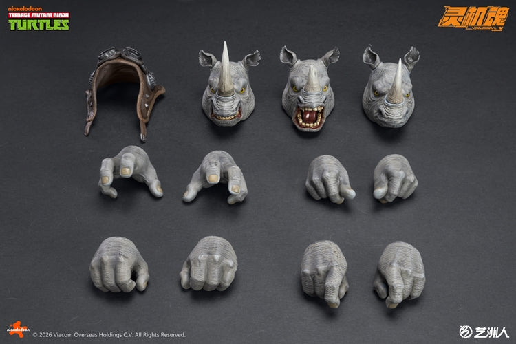 Rocksteady 1/12 "Teenage Mutant Ninja Turtles" | LINGJIHUN
