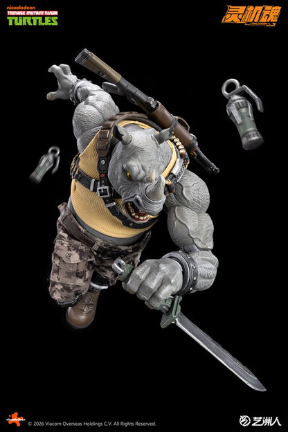 Rocksteady 1/12 "Teenage Mutant Ninja Turtles" | LINGJIHUN