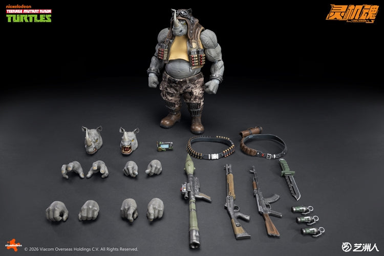 Rocksteady 1/12 "Teenage Mutant Ninja Turtles" | LINGJIHUN