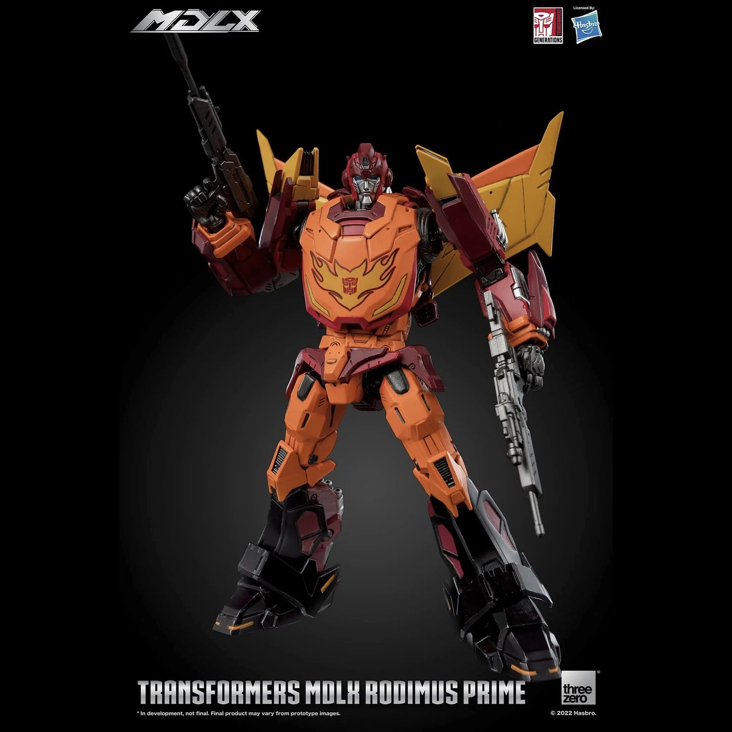 Transformers MDLX Rodimus Prime By Threezero