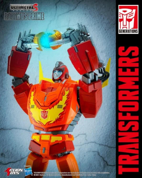 UltimetalS Rodimus Prime (Hot Rod) "Transformers" | Action Toys