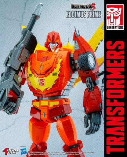 UltimetalS Rodimus Prime (Hot Rod) "Transformers" | Action Toys