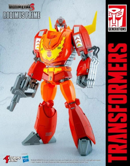 UltimetalS Rodimus Prime (Hot Rod) "Transformers" | Action Toys