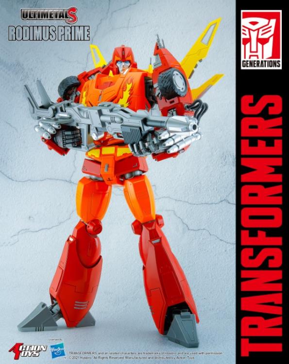 UltimetalS Rodimus Prime (Hot Rod) "Transformers" | Action Toys